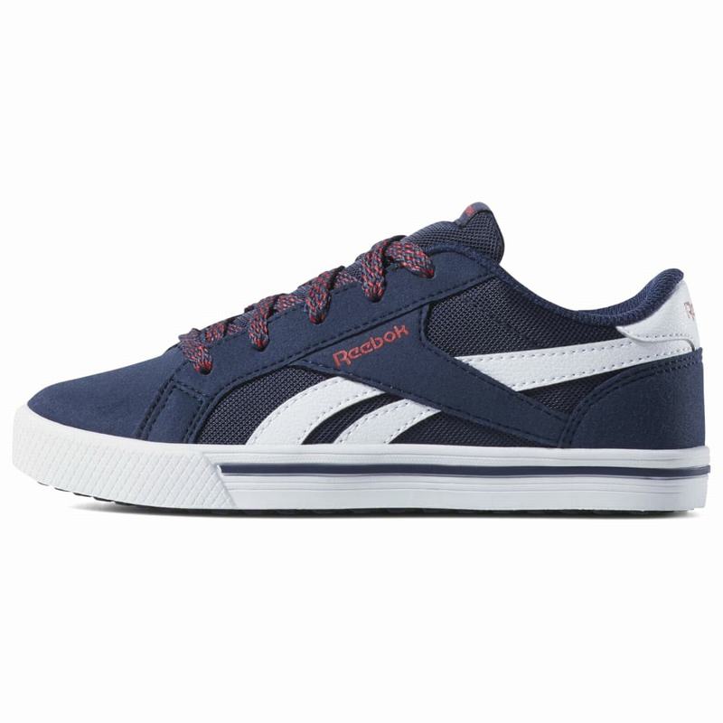 Reebok Royal Complete 2l Tenisky Chlapcenske - Námornícka Modrá/Biele/Červené FE8827VI